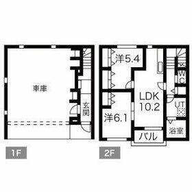 Ｔｉｅｒｃｅｌ　Ａ棟・105号室の間取り
