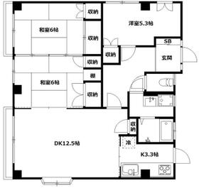 メゾン林の間取り