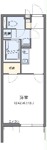 クレイノインヴェステ Ayaの間取り