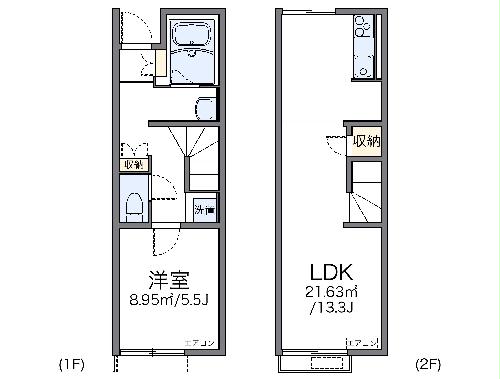 レオネクスト向日葵の間取り