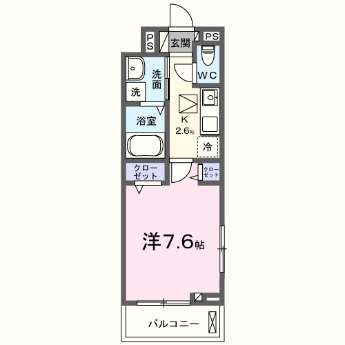 ヒカルサひたちなかの間取り