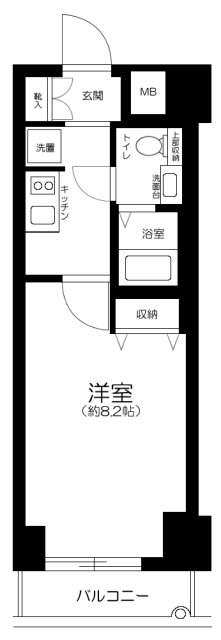 ヴェルステージ秋葉原EASTの間取り