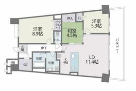 アイランドシティ・インフィニガーデンイースト棟の間取り