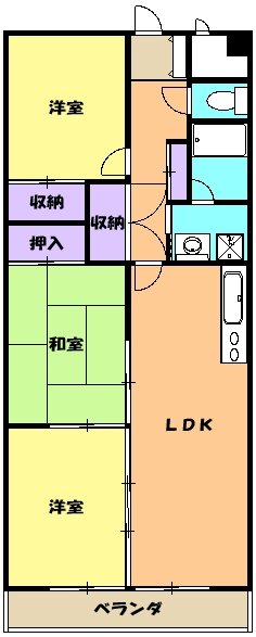フェニックス殿岡の間取り