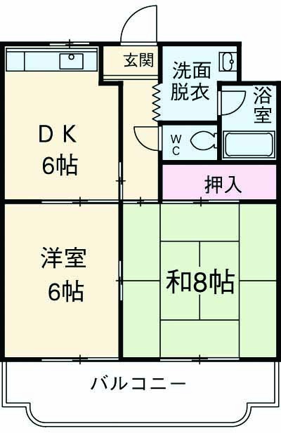 ウェストフィールドⅡの間取り