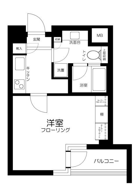 ユニーブル恵比寿の間取り