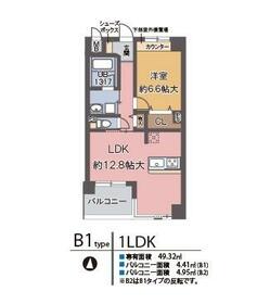グランミーテ緑地の間取り