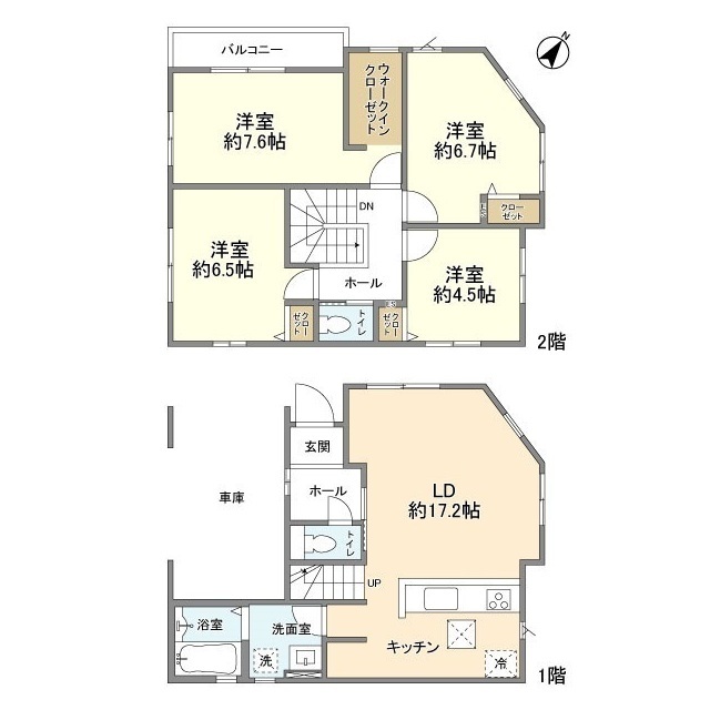 Kolet上福岡#05の間取り
