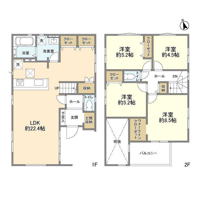 Kolet船橋三咲#13の間取り