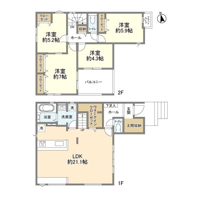 Kolet船橋三咲#12の間取り
