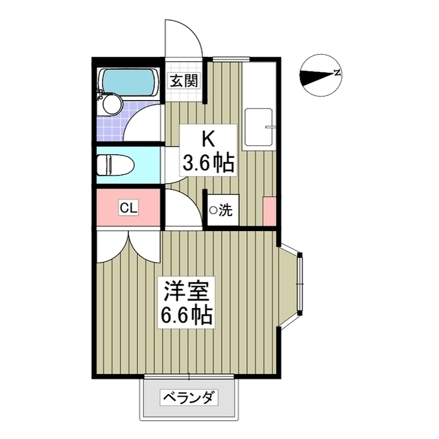 レインボーハウスの間取り