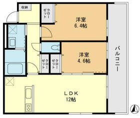 レーヴ京成高砂の間取り
