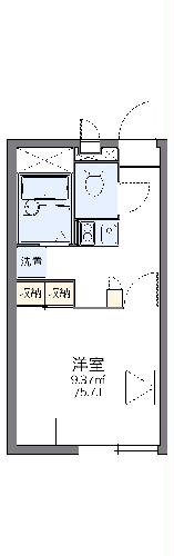 レオパレスNEMOTOの間取り