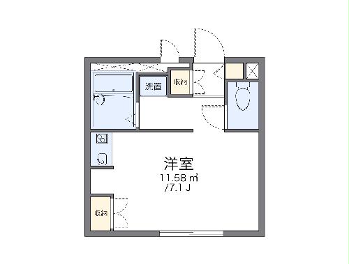 レオパレス燦岸部の間取り