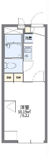 レオパレスレジデンス南春日丘の間取り