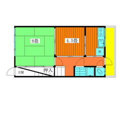 仲通り8号の間取り