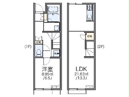 レオネクストFREEDOMの間取り