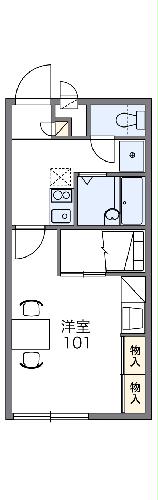 レオパレス志村屋の間取り