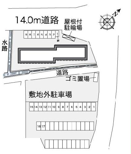 18/18 駐車場