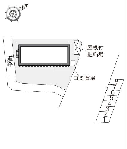 13/13 駐車場