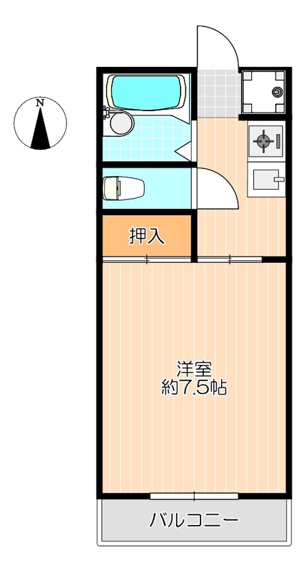 キャッスルK・Sの間取り