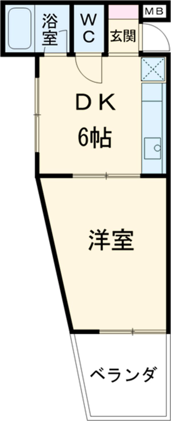 第2住吉ハイツの間取り