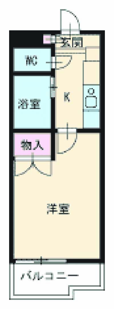 ヒルズmyの間取り