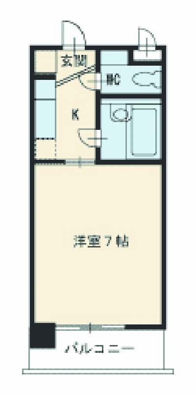 オアシスミズホの間取り