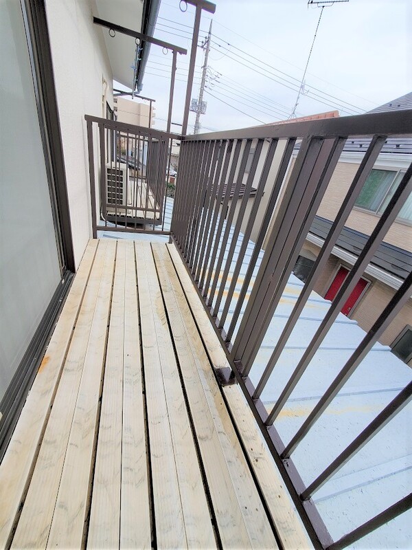 10/13 バルコニー