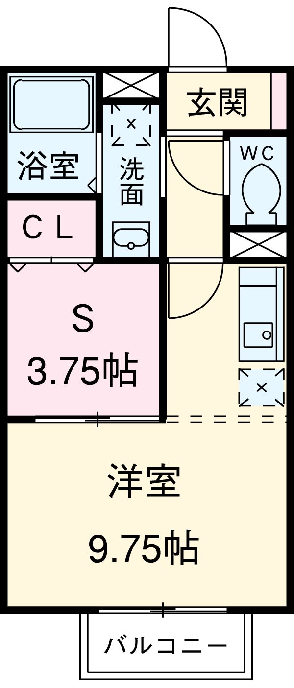 エスポワール豊田の間取り