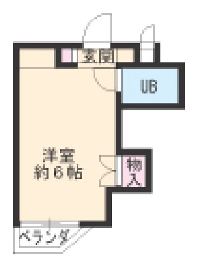 下坂ハイツの間取り