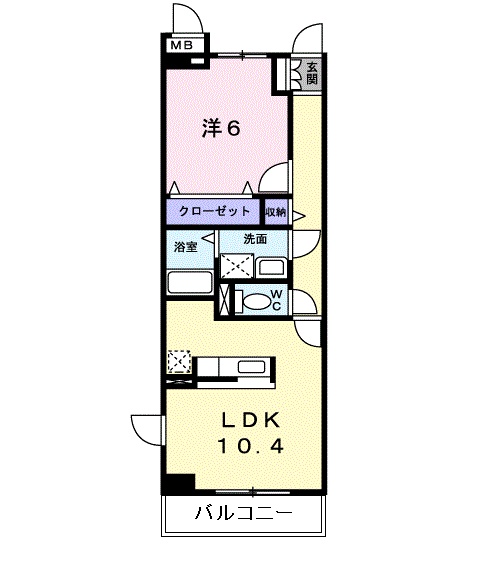 グレイスフル栄の間取り