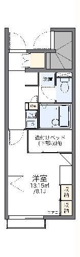 レオパレススピカの間取り