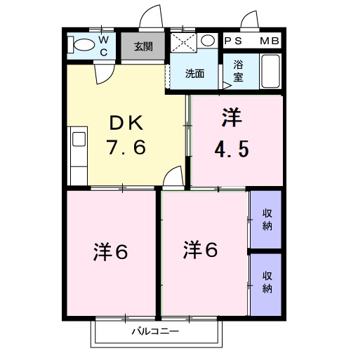 アーバンシーの間取り