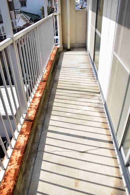 12/21 バルコニー