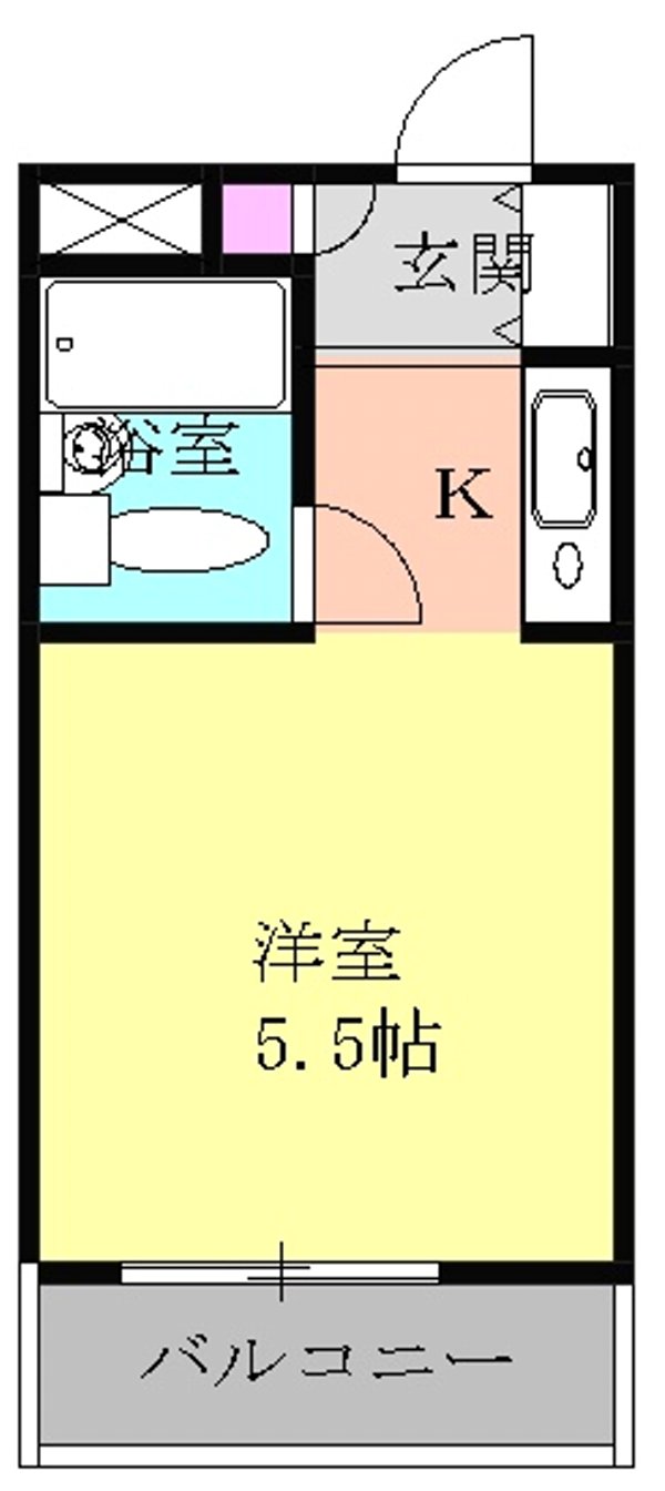 MARIYAハイツの間取り