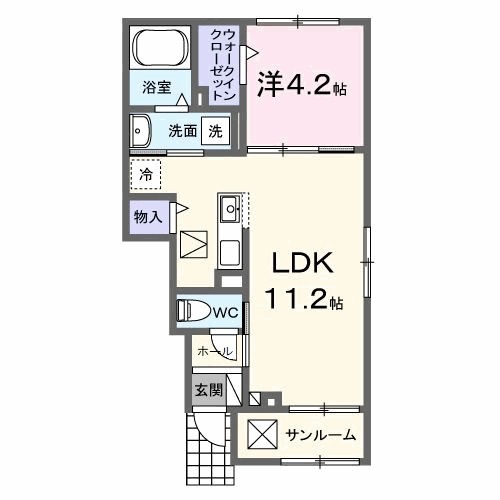 カミーノ アムレト Ⅱの間取り