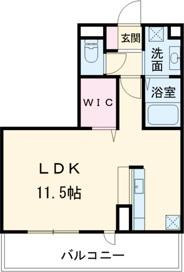 グラシューズの間取り