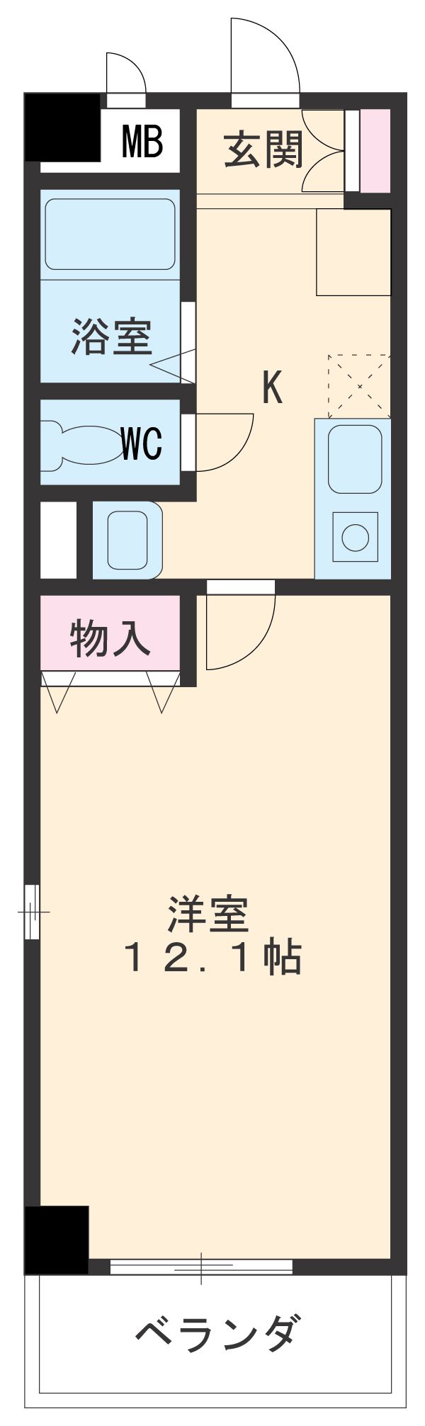 ネスト三吉の間取り