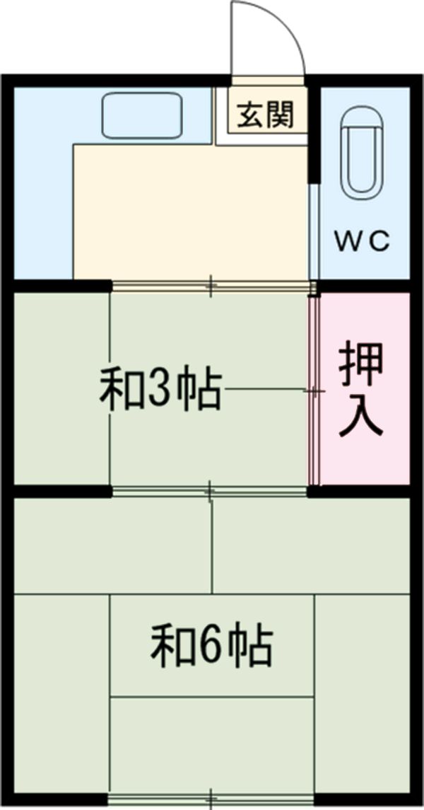 ひかり荘の間取り