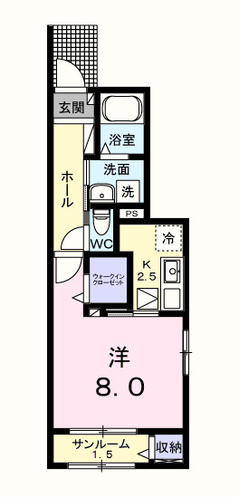 フォンターナ・ブリオの間取り