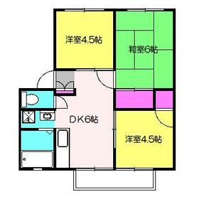 アーバン向ヶ丘Ａ・202号室の間取り
