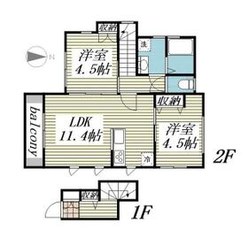 レジデンスセイワの間取り
