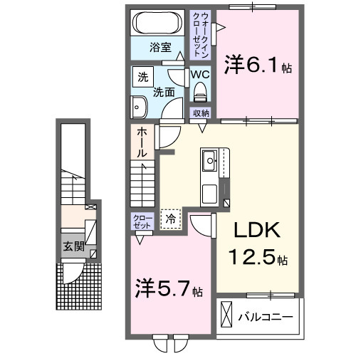 ラ・エスターテの間取り