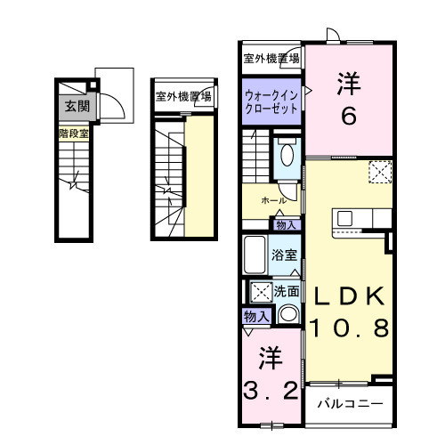 メゾン フランの間取り