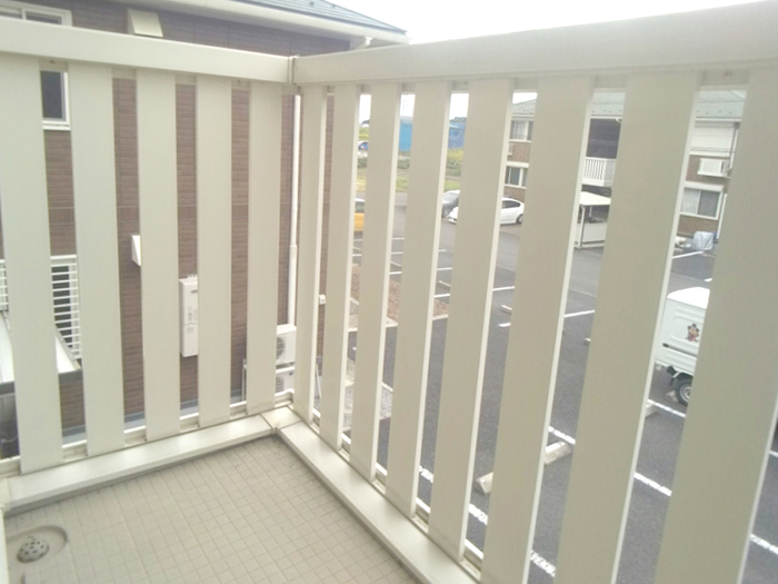 12/28 バルコニー