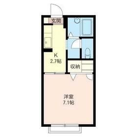 フレグランス西友 Dの間取り