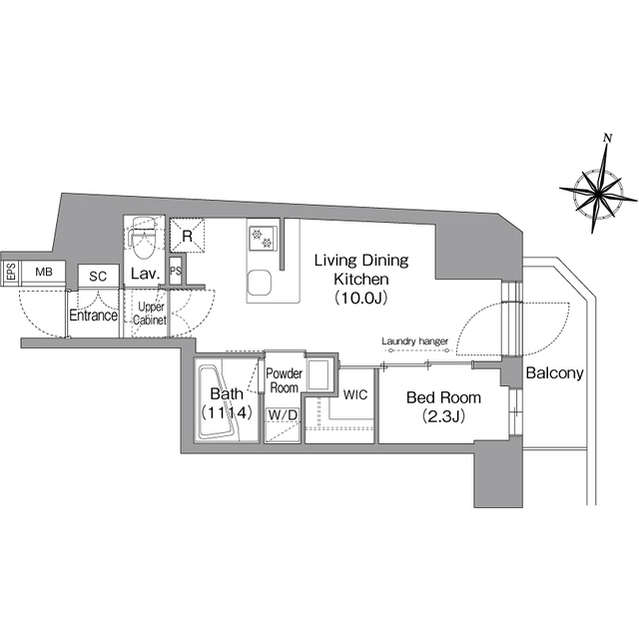 コンフォリア南品川の間取り