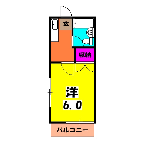 メゾン愛の間取り