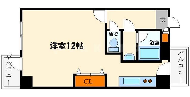 ルネシアガーデンの間取り